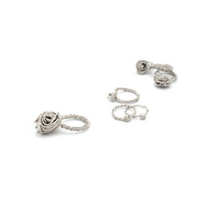 silver ring, contemporary jewellery design by Izabella Petrut, online store Vienna
